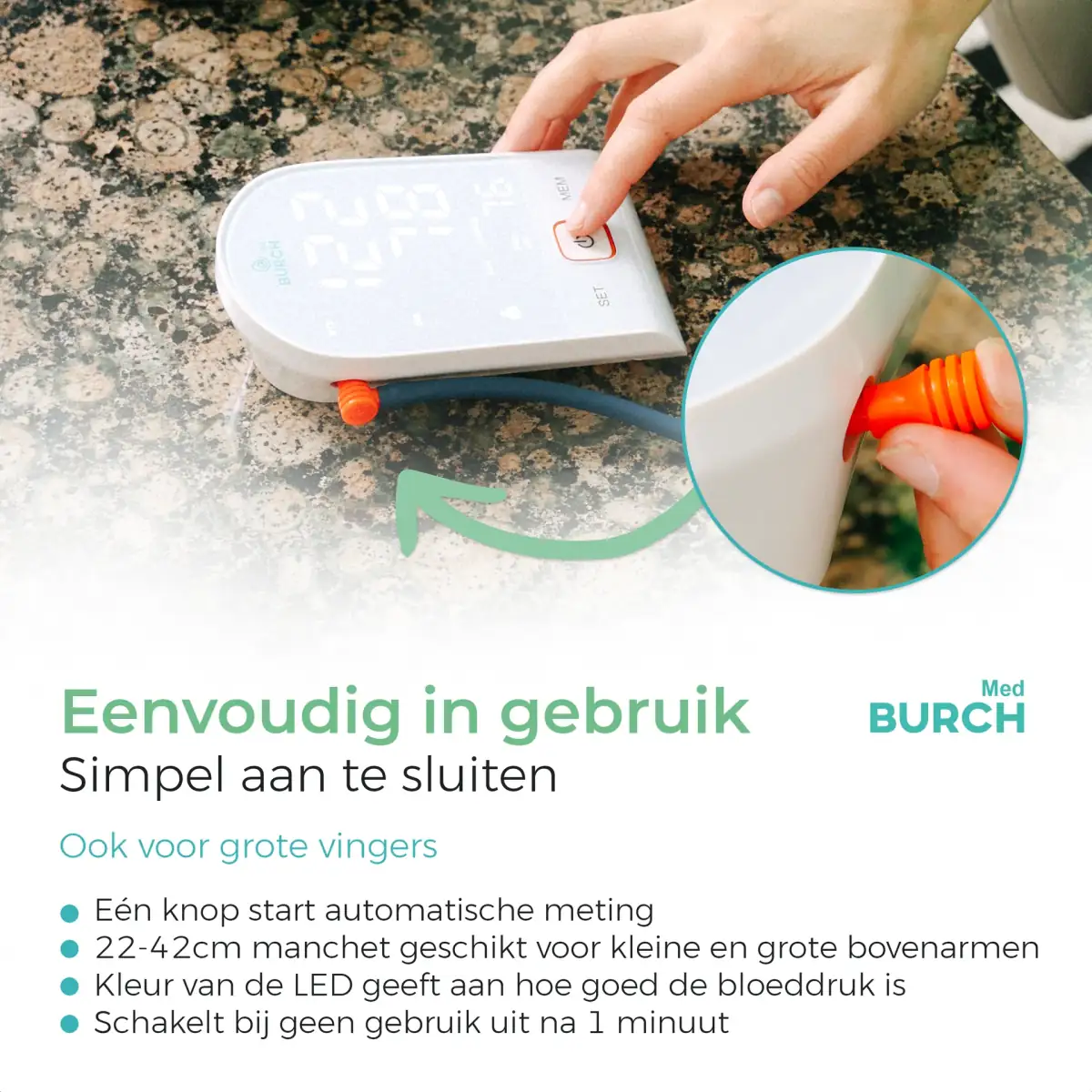 BURCHMed project — Makkelijk aan te sluiten Wit