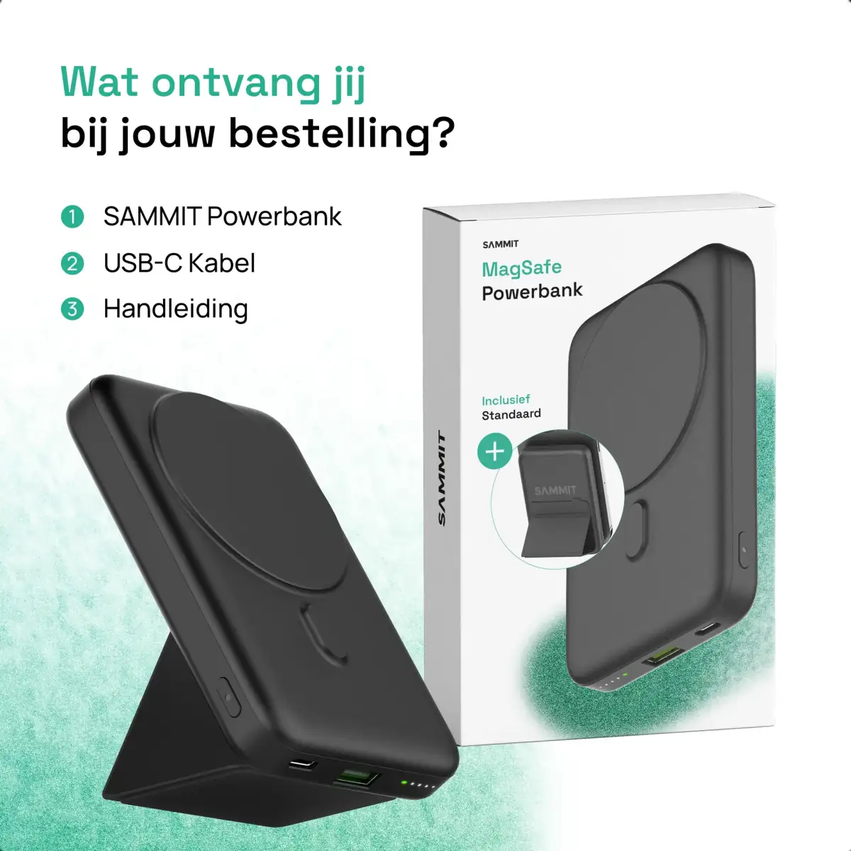 Evite & Sammit project — Verpakkinginhoud