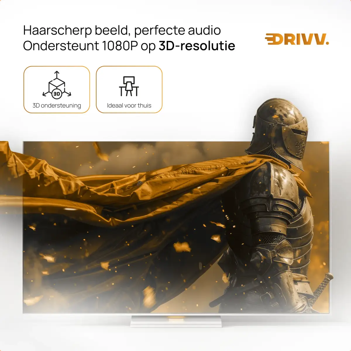 Drivv. project — D ondersteuning, audio en 1080p