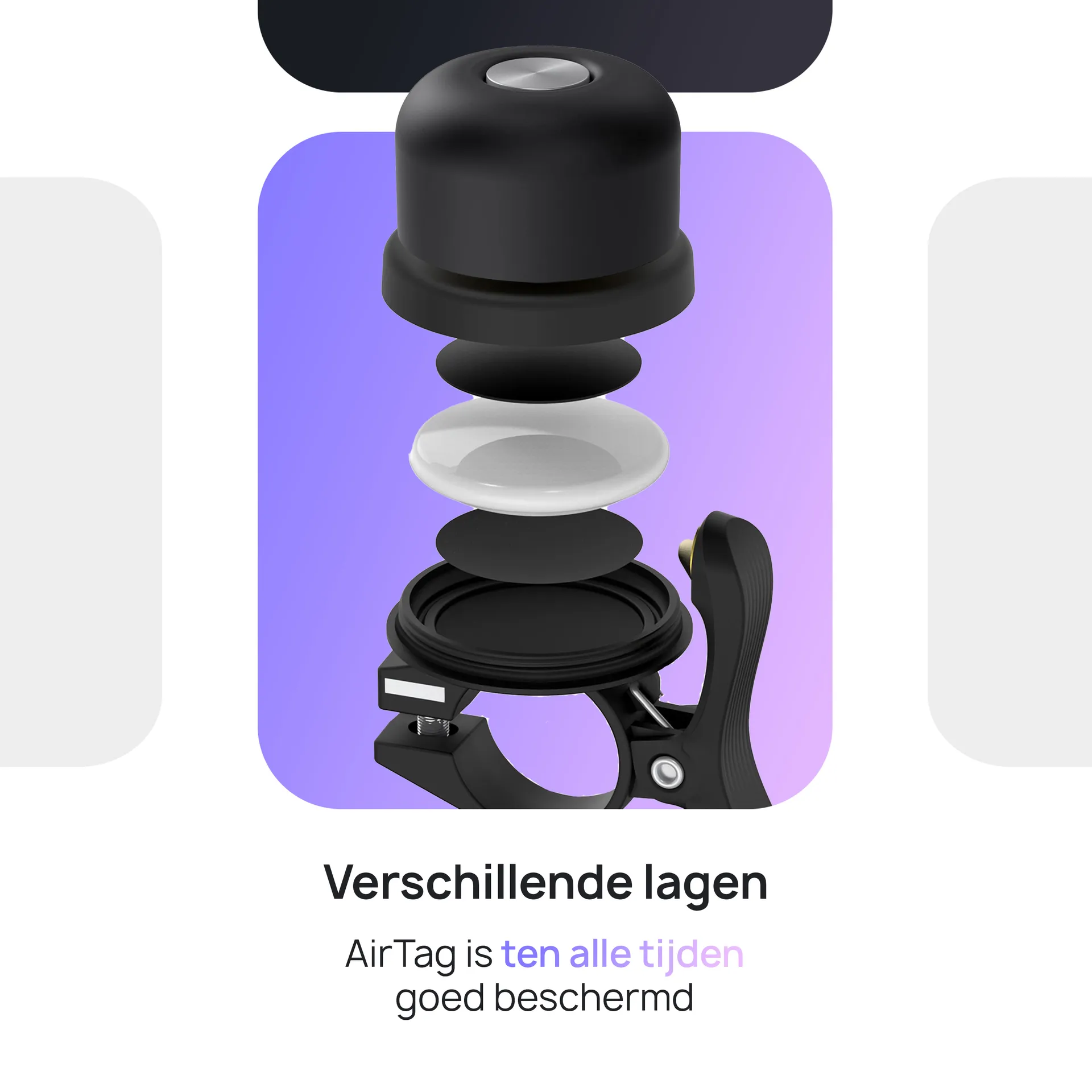 K&G Goods project — fietsbel zwart 8