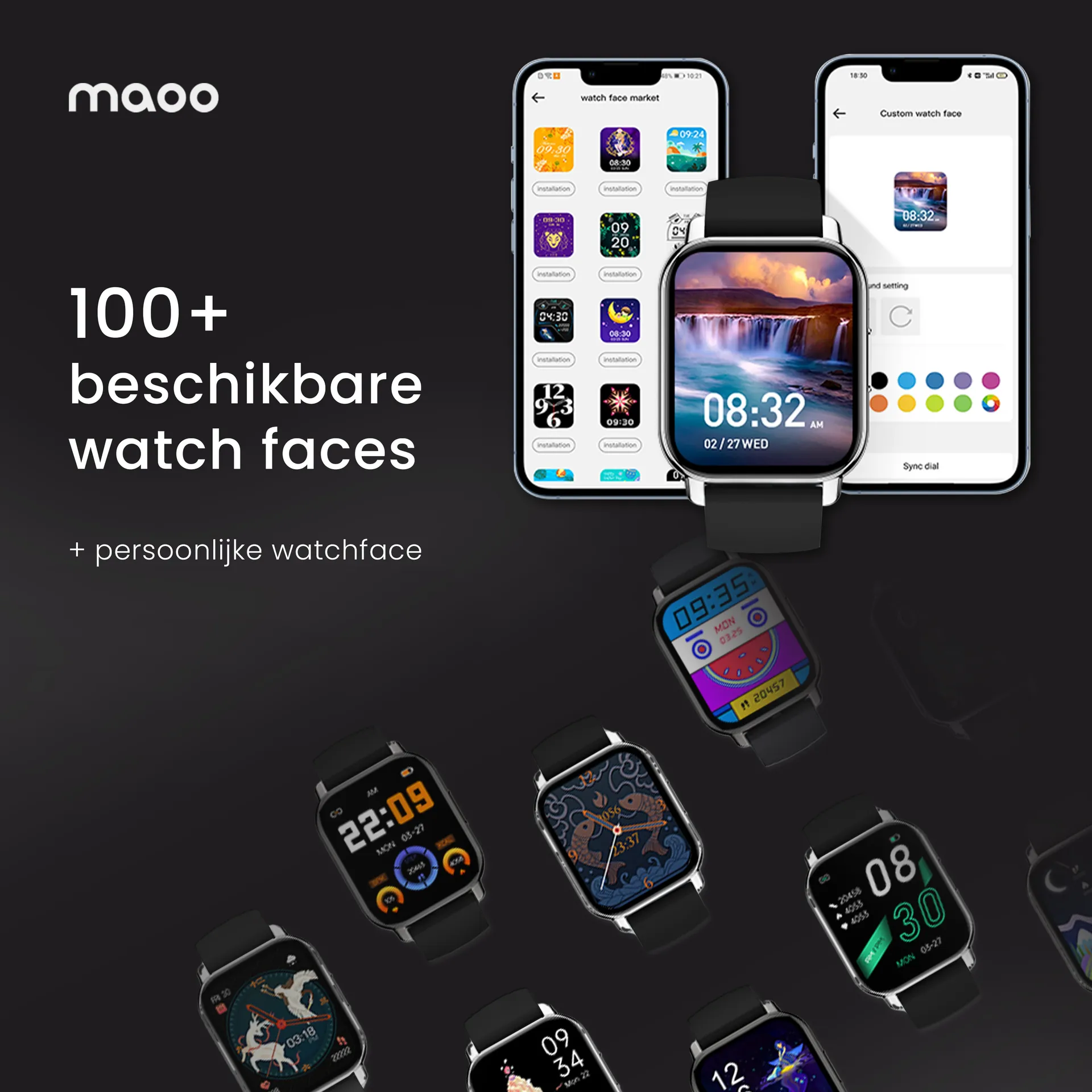 Maoo project — + Wijzerplaten