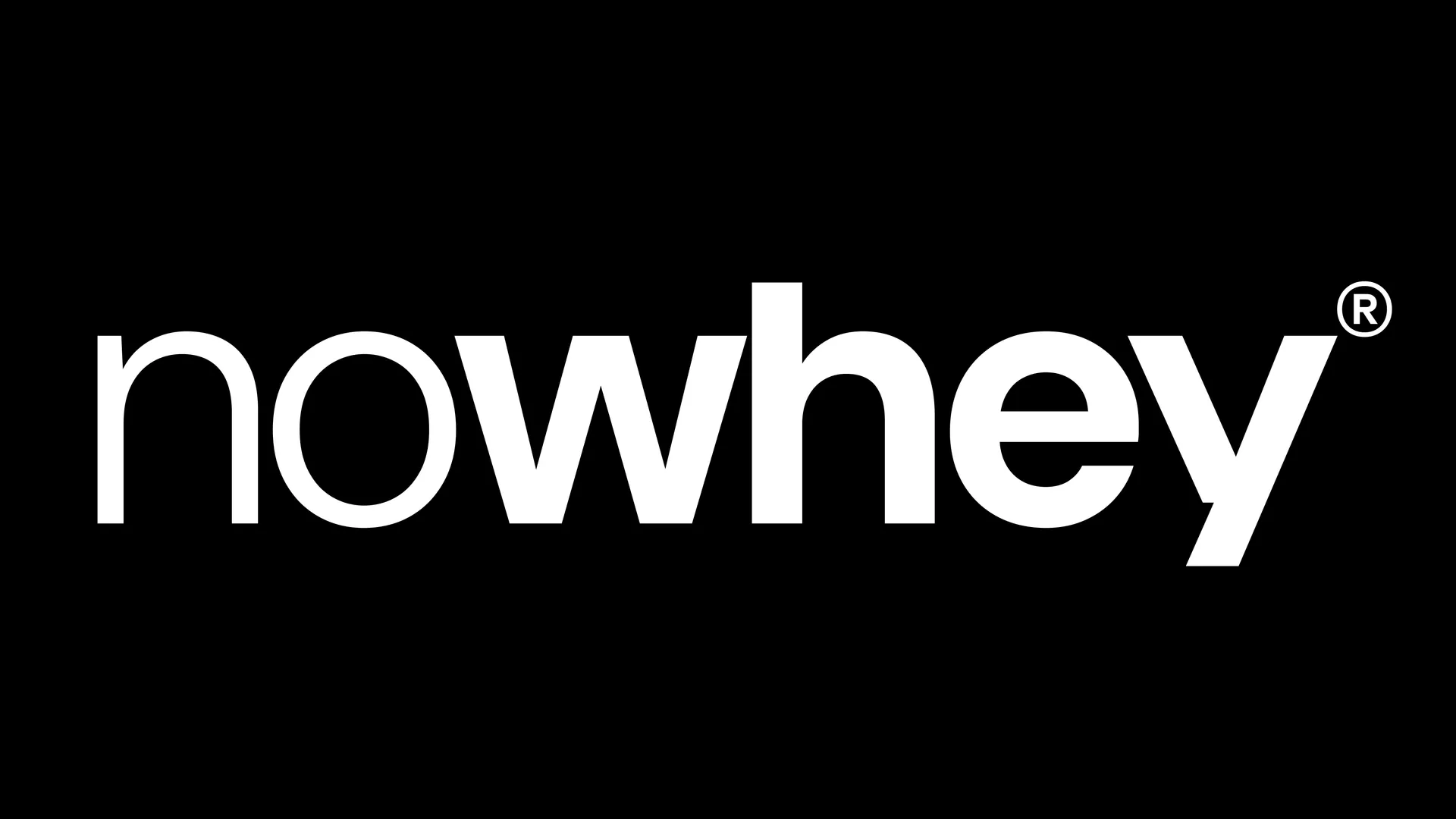Nowhey project — Logo nowhey Black